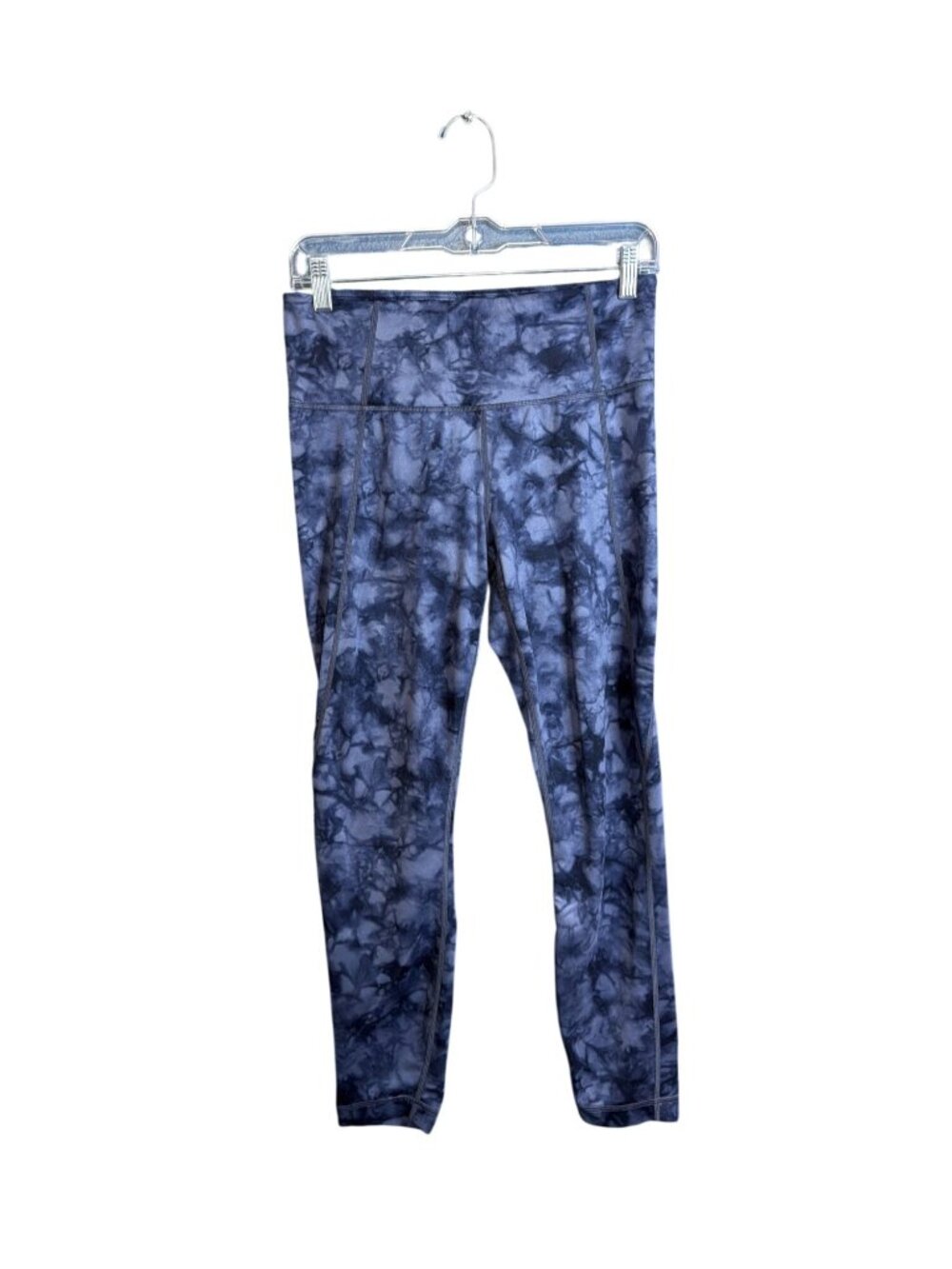 Athleta Salutation Leggings Blue Tie-Dye